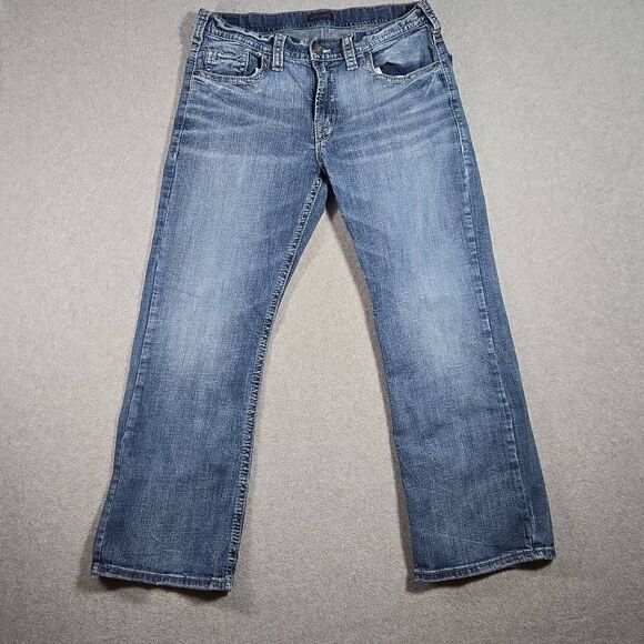 SILVER Jeans Co. Craig Classic Fit Bootcut Jeans Men’s 34x30 - Picture 1 of 11